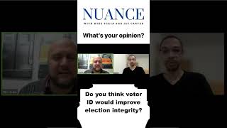 Do you think voter ID would improve election integrity #shorts