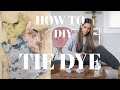 HOW TO DIY TIE DYE easy | Carly Medico