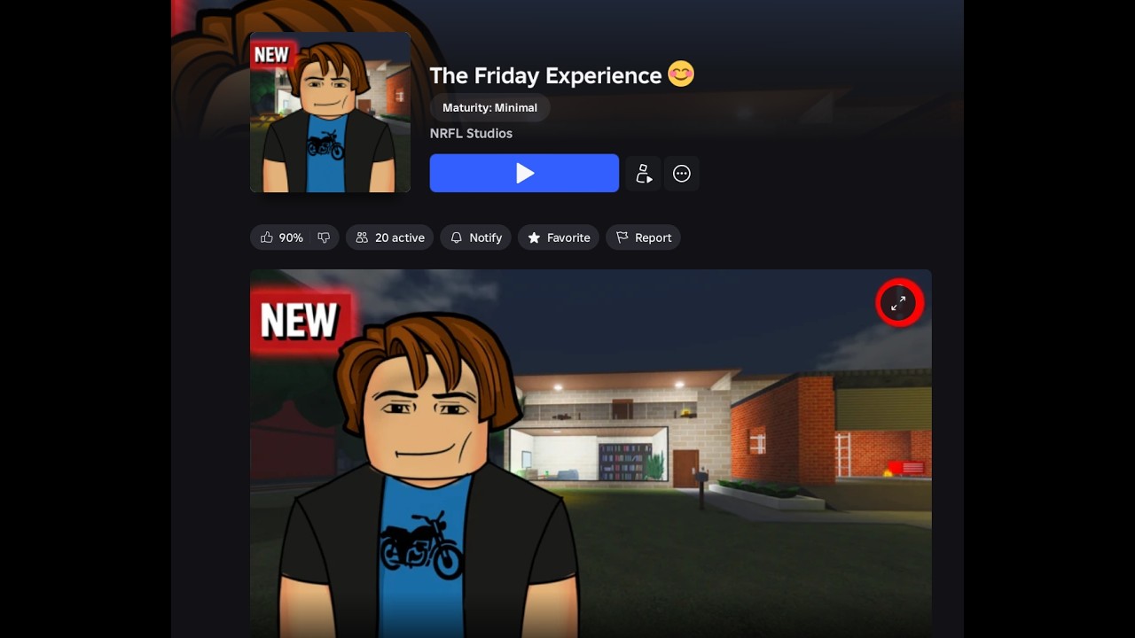 playing friday experience (hallucinations)