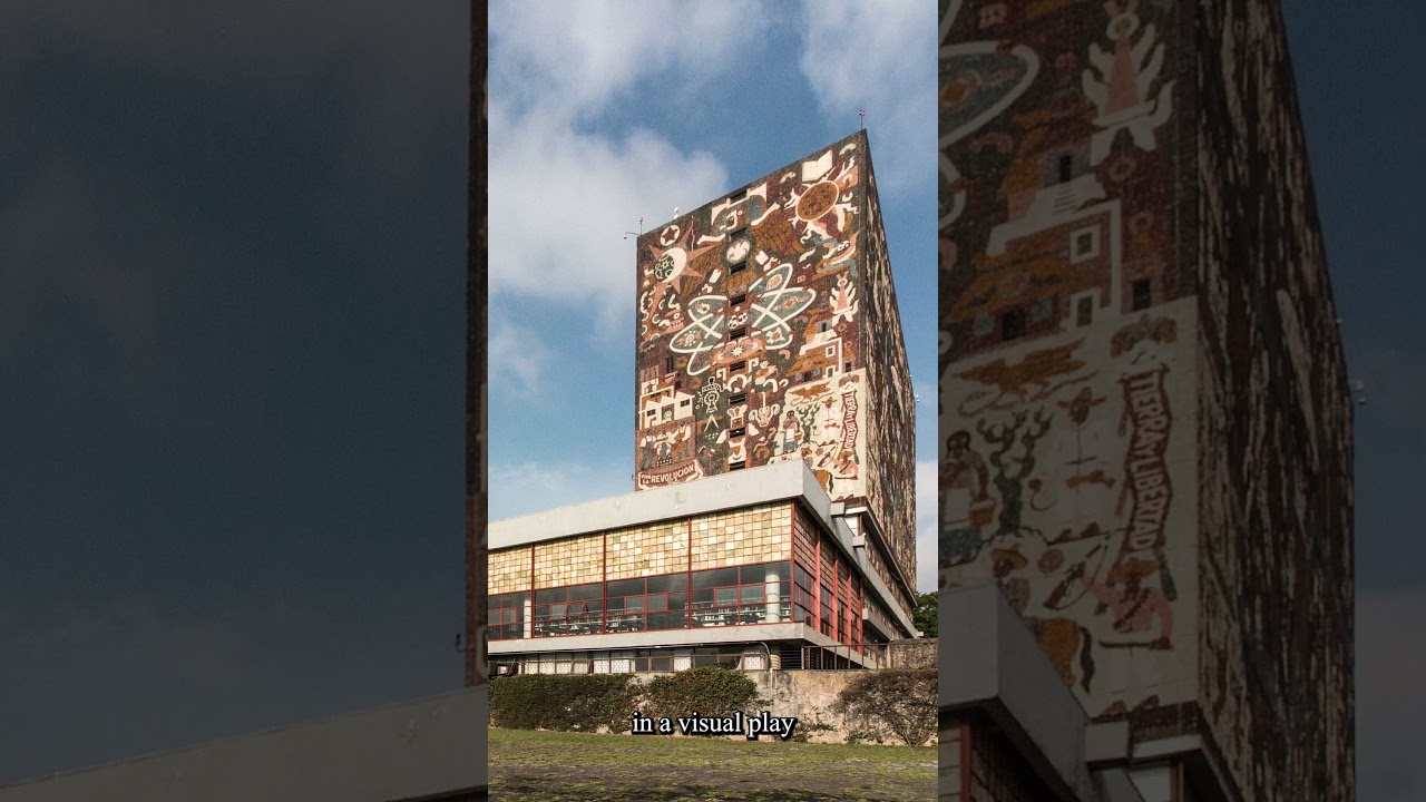 Ancient Mayan Architecture Meets Modern Design in this STUNNING Library