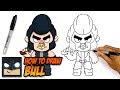 How to Draw Brawl Stars | Bull