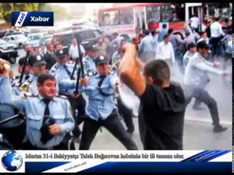 Hacı Taleh Bağırovun həbsindən bir il ötdü