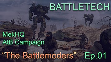 BATTLEMODE Plays: Battletech w/MekHQ Against the Bot | Ep. 001 | Game Setup and Company Generation