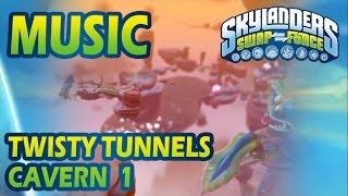 [♪♫] Twisty Tunnels - Cavern 1 | Skylanders SWAP Force Music