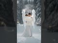Divine wings morph around love 👼Velvet Morph visual.#aimorphing #angelwings #fantasymorph