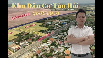 Khu Dân Cư Tân Hải 29 Nền Sổ Hồng Riêng | Trung Tâm Thành Phố Cảng Phú Mỹ