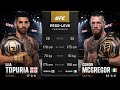 Ilia Topuria vs Conor McGregor - Full Fight - UFC 5