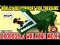 Tutorial! Insane Crocodile! Walking Mech! No Scale Tool in Roblox Build a Boat for Treasure!