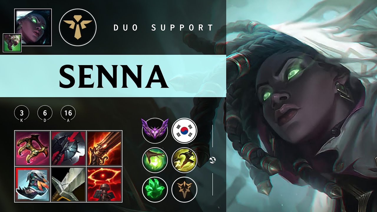 Senna Support vs Nautilus - KR Master Patch 25.24