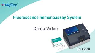 ACON Fluorescent Immunoassay Analyzer (iFIA-800) Operation Video