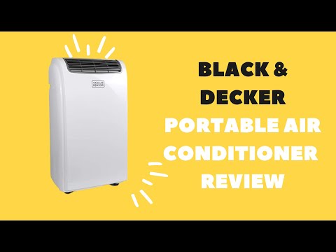 Black + Decker BLACK+DECKER 8,000 BTU Portable Air Conditioner with Remote  Control, White & Reviews