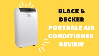 Black and Decker Portable Air Conditioner Review - BPACT12HWT for