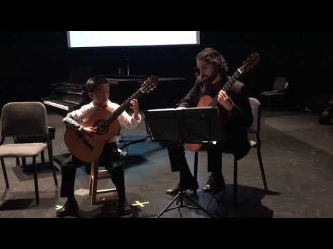 “Libertango” by Astor Piazzolla, arr. by Duo Bensa-Cardinot, played by Preston Hong & Chris Mallett.