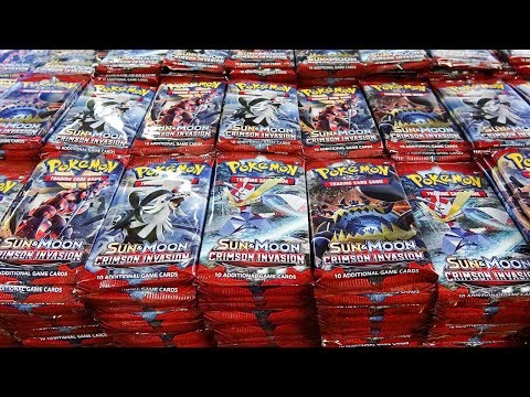 Opening 1,000 Crimson Invasion Pokemon Packs