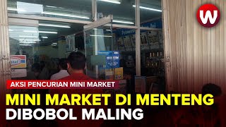 Minimarket di Kawasan Menteng di Satroni Maling Sejumlah Barang Dibawa Kabur