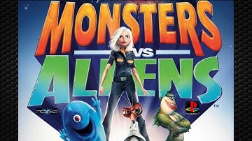 Taking the Elevator/Infiltration/Almost there/Boss Battle- Monsters vs Aliens (Video Game) E2