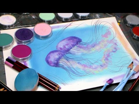 Beginner's guide to PAN PASTELS! // EASY landscape with 10 COLOURS