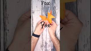 Fox origami , 😉 #paperfolding #origami #diy #paper
