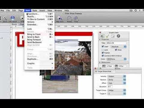 Scriptaculous Slide Show in Freeway 5