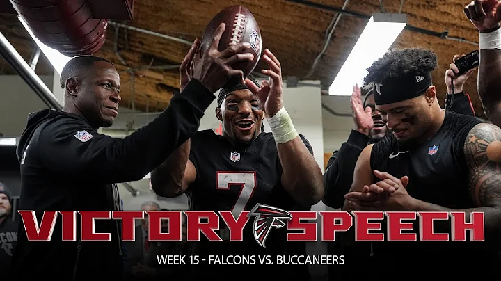 Raheem Morris postgame victory speech after divisional win over the Buccaneers | Atlanta Falcons