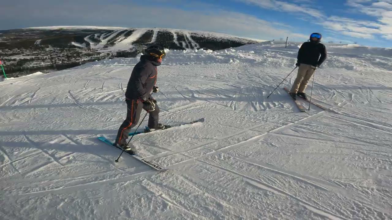 Tandådalen 2025 - Niklas Nissen og Michael Bormlund på Väggen