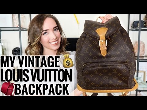 Lot - Louis Vuitton Montsouris GM Backpack