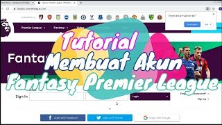 Tutorial Membuat Akun Fantasy Premier League Via GMail|Time Esports|FPL 2020 screenshot 5