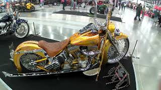 IMIS 2024  Motorcycle Show.  Custom and Vintage bikes.