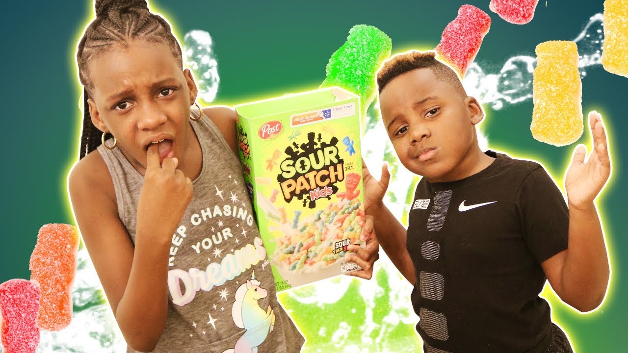 Sour Patch Cereal Taste Test