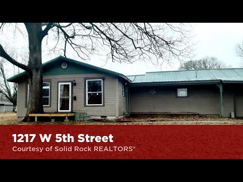 1217 W 5th Street, Okmulgee, OK home video tour