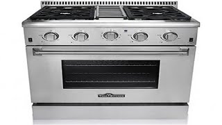 Thor Kitchen Range Model LRG3601ULP Troubleshooting