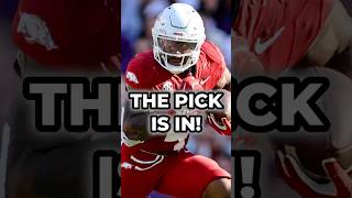 🚨The Raiders Draft Mike Washington! #nfl #raiders #shorts