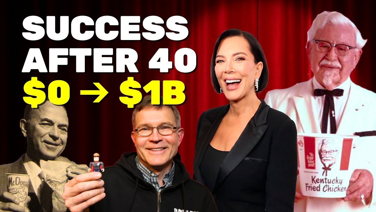 It’s Never Too Late: 10 Famous People Who Found Success After 40 (McDonald’s, GAP & Roblox)