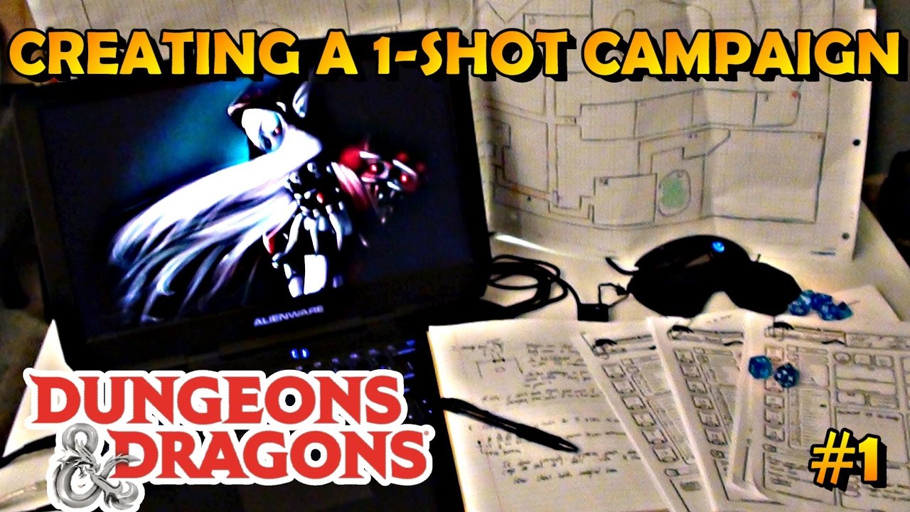 Creating a OneShot Campaign for D&D 1 YouTube