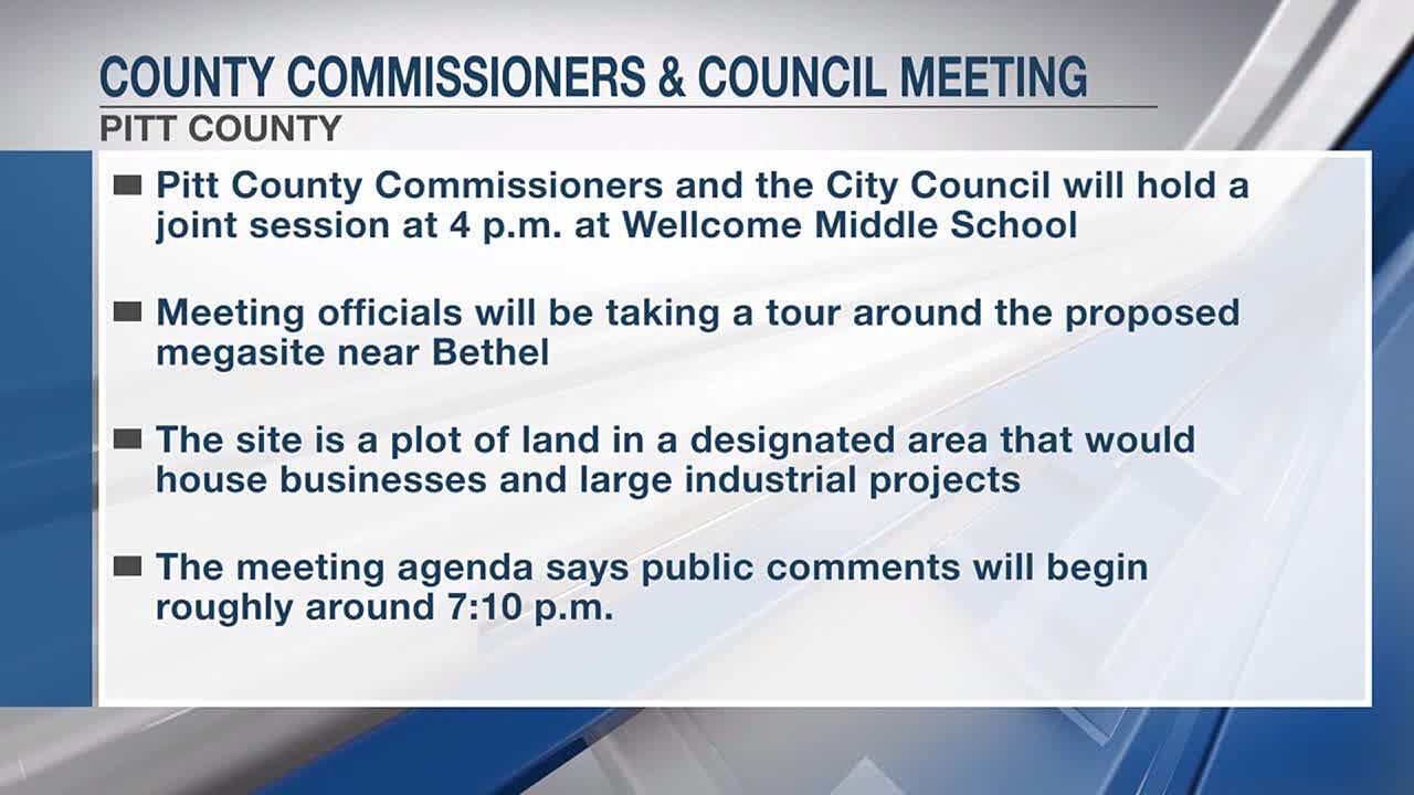Pitt County Commissioners and Greenville City Council holding joint ...
