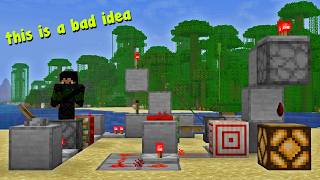 Minecraft Builder Attempts Redstone Live on Camera