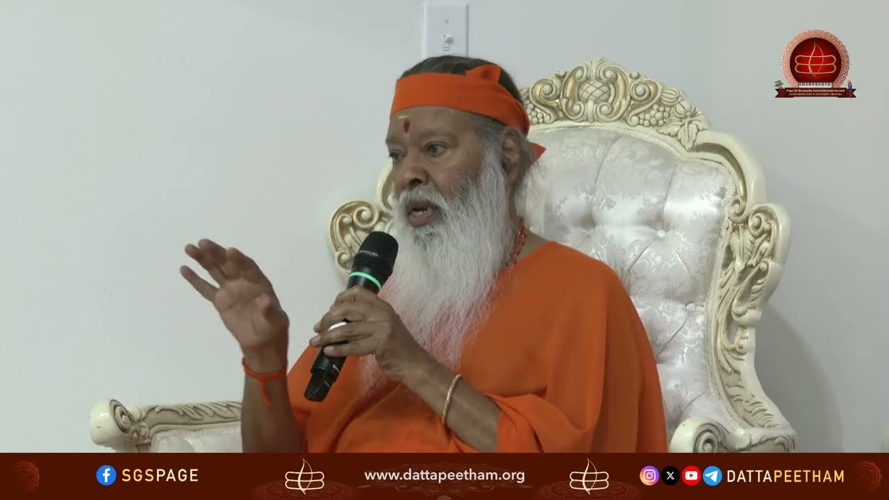 Darshana • Datta Temple, Baton Rouge, USA - 11 Aug 2024