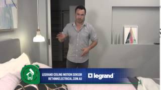 Quick Tip: Legrand Ceiling Motion Sensor