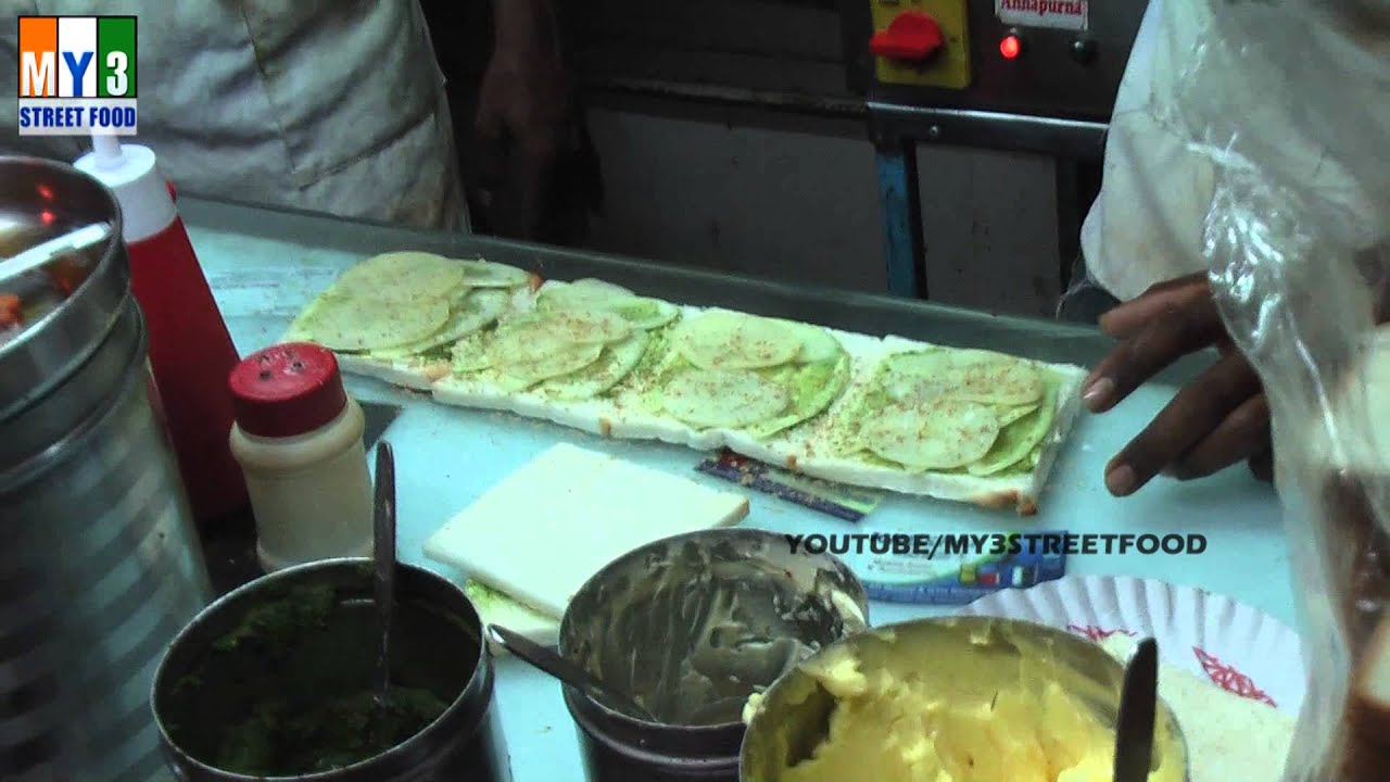 VEG Sandwich - Kolhapuri Street Food - Maharashtra Street Food street food | STREET FOOD
