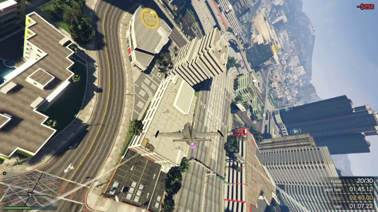 GTA 5 Flight School | Collect Flags Ep. 10 | Improving Control | 