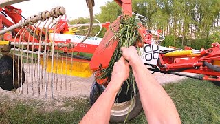 [GoPro] Cabview | Fendt 828 Vario &amp; Pöttinger TOP 1252 C | Schwaden 1. Schnitt