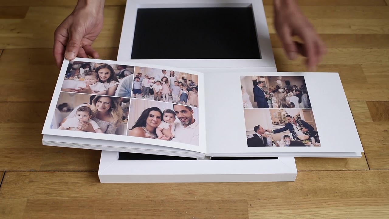 personalized baptism photo album