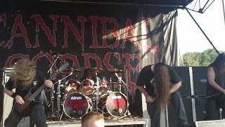 Cannibal Corpse - Evisceration Plague live @ Mayhem Fest Mansfield, MA 7/22/14