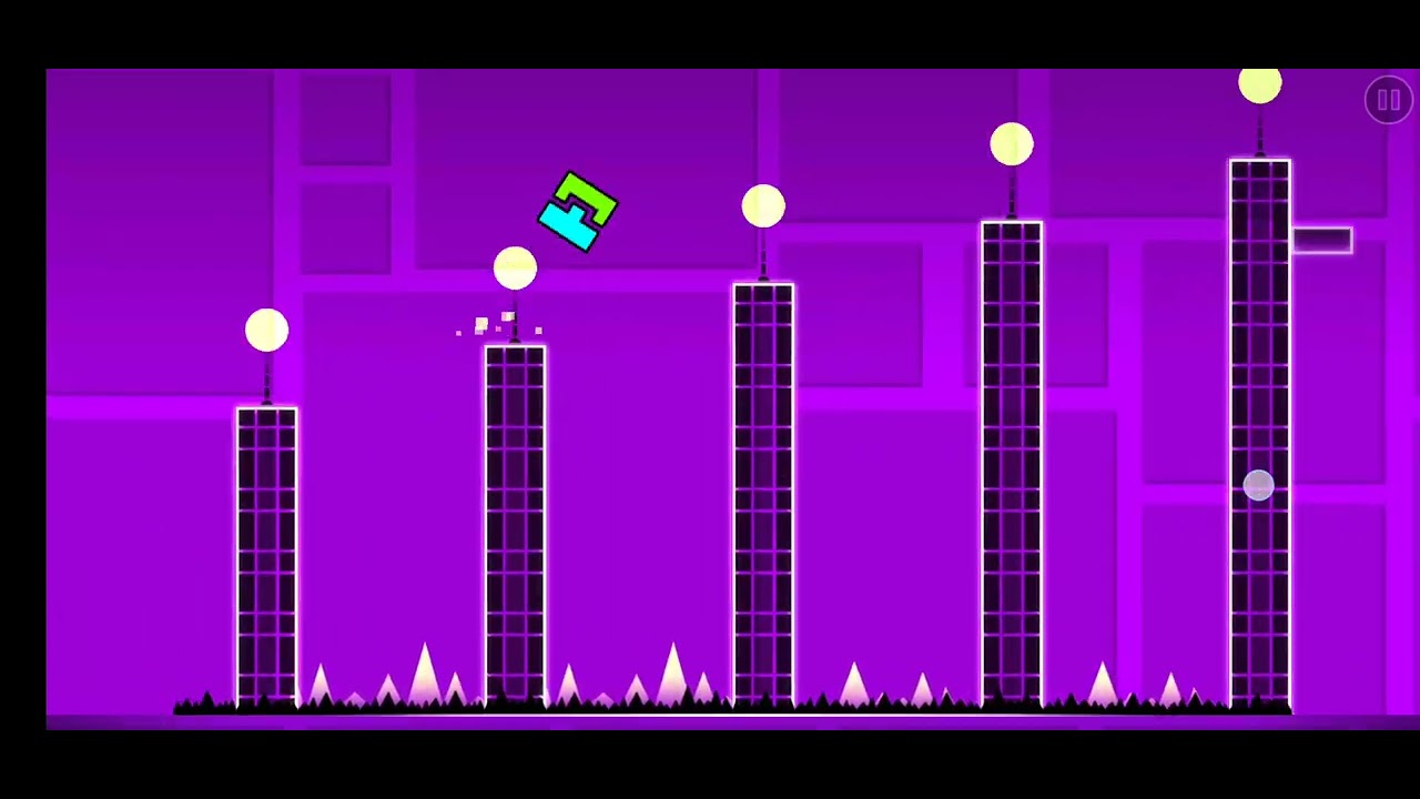 I tried beating geometry dash level I in ten minutes! - YouTube