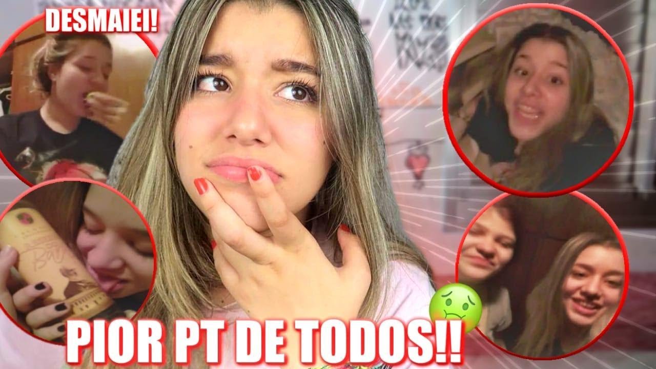 O DIA QUE DEI MEU PRIMEIRO PT E DESMAIEI + VÍDEOS DO DIA!!!