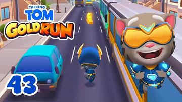Talking Tom Gold Run Gameplay Walkthrough: Part 43 (Android/iOS) - Hyper Tom (Full Screen)