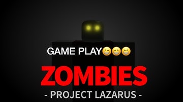 (Roblox Zombie Lazarus) with my friends and brother!