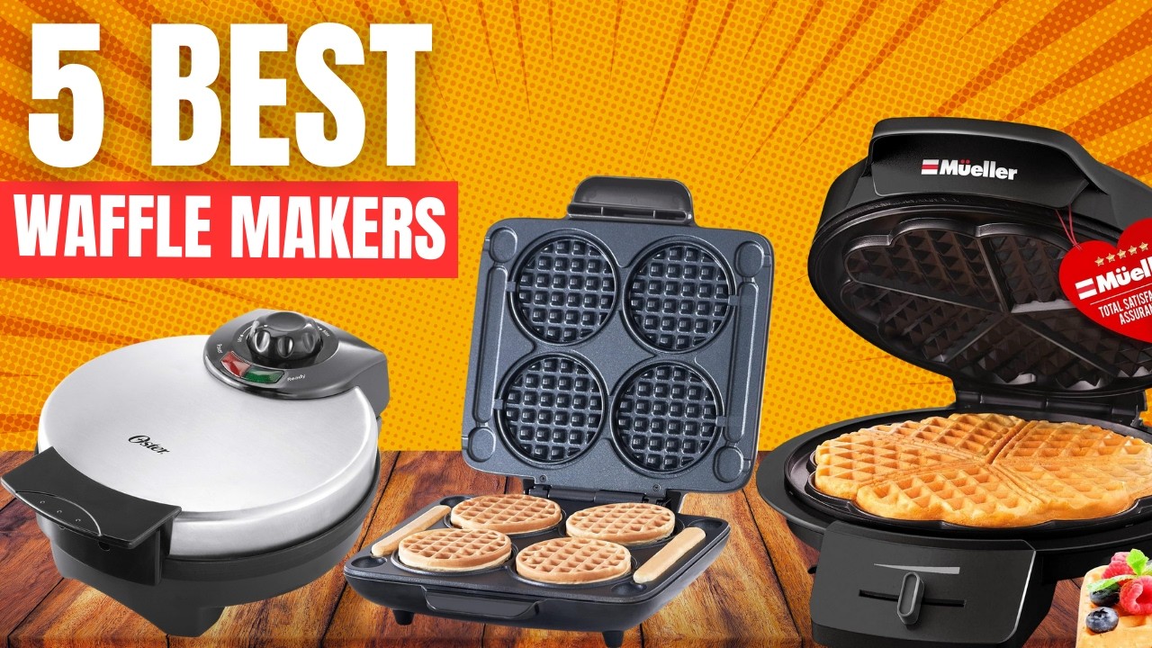 The 5 Best Waffle Makers of 2024 (Product Guide & Reviews)