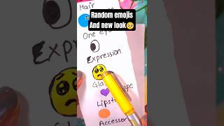 🎀 Random Emoji Makeover Challenge 😳✨# shorts #emojis #makeover #transformation #trending