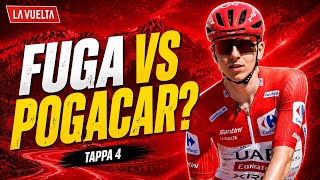 VUELTA 2026: PERCORSO E FAVORITI TAPPA 4 | FUGA O POGAČAR?